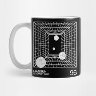 Wide Open Space / Minimalist Graphic Artwork Design Mug